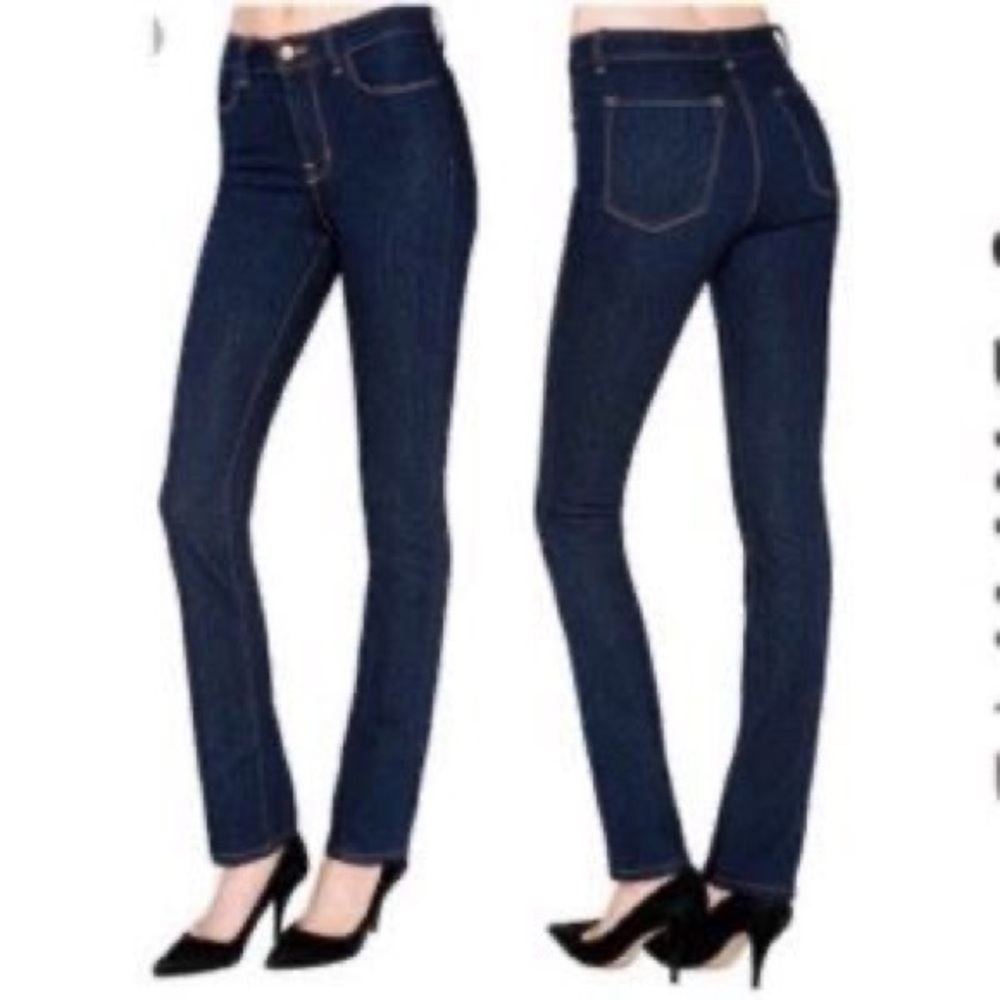 J Brand women's size 26 mid rise straight leg jeans‎ in Bardot wash blue